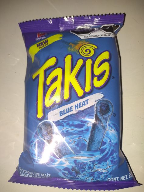 Blue Takis, Messy Life, Junk Food Snacks, Food Snacks, Big Bags, Red Blue Green, Cute Doodles, Food Cravings, Junk Food