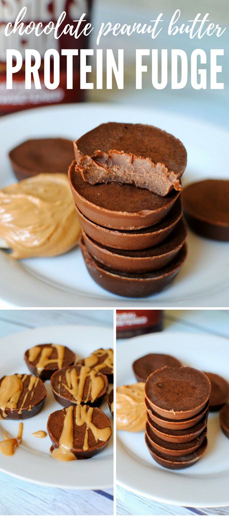 Chocolate Protein Fudge (Easy No Bake Recipe) Protein Fudge, Protein Baking, High Protein Desserts, Healthy Protein Snacks, Protein Treats, Protein Powder Recipes, Protein Desserts, Peanut Butter Protein, Chocolate Protein Powder