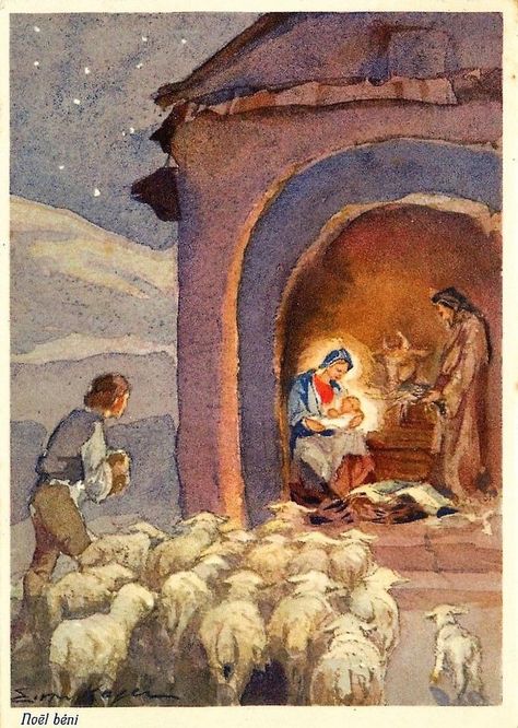 Sheep Shepherd, Christmas Christ, Rennaissance Art, Christian Artwork, Artist Card, Study Journal, Mary And Jesus, Holy Family, Catholic Art