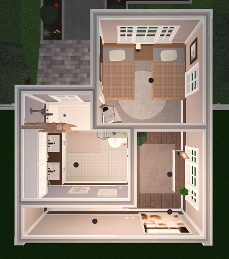 Starter Home Interior, Mood Station Bloxburg, House Layout Ideas, Bloxburg House Layouts, Bloxburg House Layout, Bloxburg Layout, Luxurious Mansions, Contemporary Townhouse, Classic Mansion