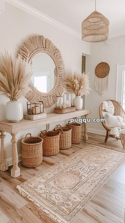 Creative Entryway, Entryway Table Decor, Entryway Ideas, Stylish Storage Solutions, Stylish Storage, Boho Home, Storage Solutions, Entryway Tables, Boho Chic