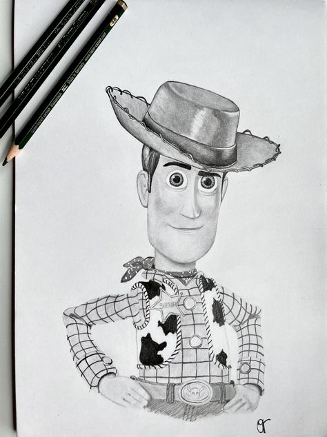 #toystory #disney #drawing #fabercastell #woody Toy Story Sketches Drawing, Woody Toy Story Drawing, Toy Story Drawings, Woody Drawing, Movie Drawings, Colored Pencil Art Projects, Disney Drawing, Boards Ideas, Disney Drawings Sketches