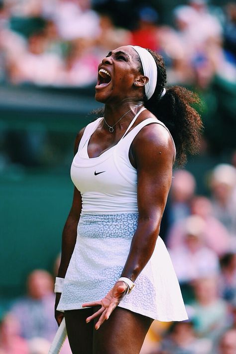 Serena Williams in Wimbledon 2015 #WTA #Williams #Wimbledon Serena Williams Black And White, Serena Williams Wallpaper, Serena Williams Outfit, Wallpapers Women, Indesign Ideas, Jennifer Capriati, Serena Williams Tennis, Venus And Serena Williams, Tennis Aesthetic