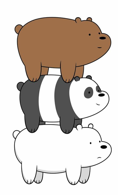 Ice Bear We Bare Bears, Bear Gif, Qhd Wallpaper, We Bare Bears Wallpapers, Cartoon Character Tattoos, Ice Bears, Cute Kawaii Animals, Bear Tattoo, Cute Panda Wallpaper