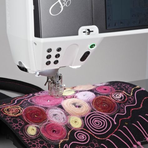 Machine Logo, Needle Felting Tutorial, Bernina Sewing, Free Standing Lace, Punch Tool, Needle Felting Projects, Needle Punch, Felt Bag, Free Motion Quilting