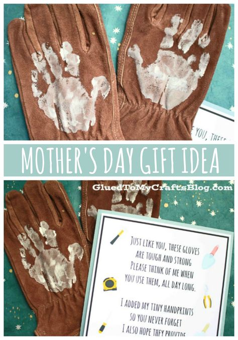 Glove Arts And Crafts, Oven Mitt Mothers Day Craft, Handprint Oven Mitt Mother Day Gifts, Mother’s Day Craft Hand Prints, Mother’s Day Kids Hand Print, Printed Gloves, Baby Handprint, Hand Gloves, Work Gloves