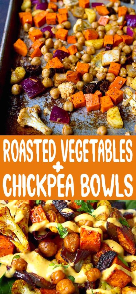 Colorful Waffles, Vegetarian Clean Eating, Chickpea Bowls, Cauliflower Sweet Potato, Chickpea Bowl, Hummus Dressing, Rainbow Waffles, Eating Gluten Free, Clean Eating Vegetarian