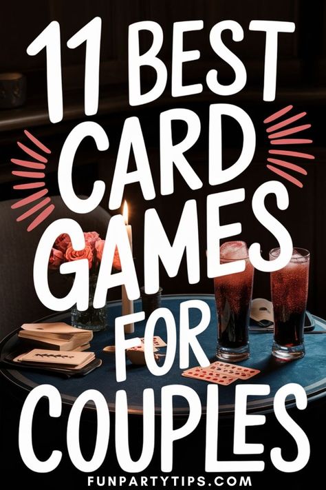 Spice up your date night with the "11 Best Card Games for Couples"! These fun games for couples are perfect for a cozy game night for 2, with exciting card games designed just for two players. Whether you’re looking to relax or compete, these 2-player card games make any evening memorable and bring out a bit of friendly rivalry. Ideal for date night fun! Printable Activities For Adults, 2 Player Card Games, Fun Games For Couples, Card Games For Couples, Best Card Games, Friendly Rivalry, Couples Game Night, Date Night Games, Games Indoor