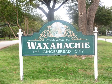 Waxahachie TX - Loads of Gingerbread homes and the home of Norah Jones Texas Icons, Waxahachie Texas, Texas Signs, Texas Adventure, Vacation Wishes, Texas Living, Loving Texas, Texas Girl, Texas History