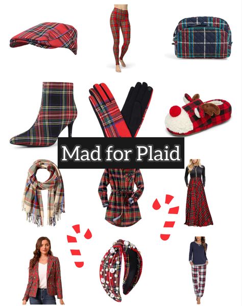 Holiday outfit. Tartan plaid. Christmas outfit Plaid Christmas Outfit, Outfits With Red, Holiday Outfit Inspo, Tartan Plaid Christmas, Christmas Outfits, Holiday Outfit, Red Tartan, Flat Cap, Red Outfit