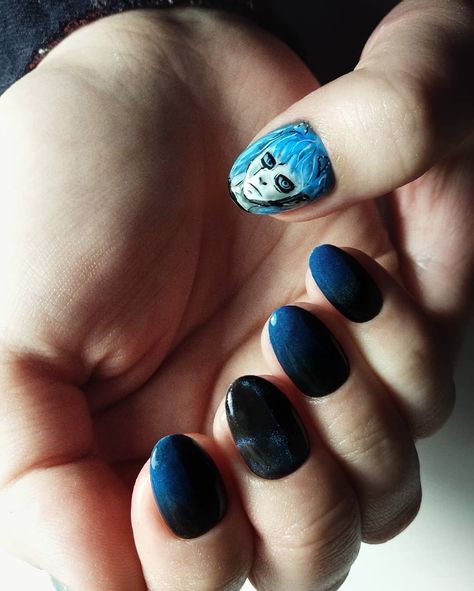 Мастер маникюра / Херсон. on Instagram: “"Sally Face" #sallyfacecosplay #sallyface #sallyfacegame #sallyfaceart ____________________________ #kherson_biletskayatanya…” Sally Face Nail Art, Sally Face Painting, Sally Face Quotes, Sally Face Doodles, Sally Face Nails, Butterfly Vibe, Simple Face Drawing, Face Doodles, Sally Man