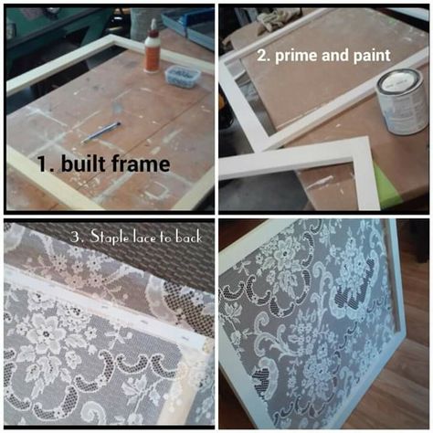 Diy Lace Privacy Window, Window Coverings Diy, Lace Window, Diy Window Treatments, Diy Apartment Furniture, Shelves Storage, Cabinets Diy, Diy Window, Small Balcony Ideas