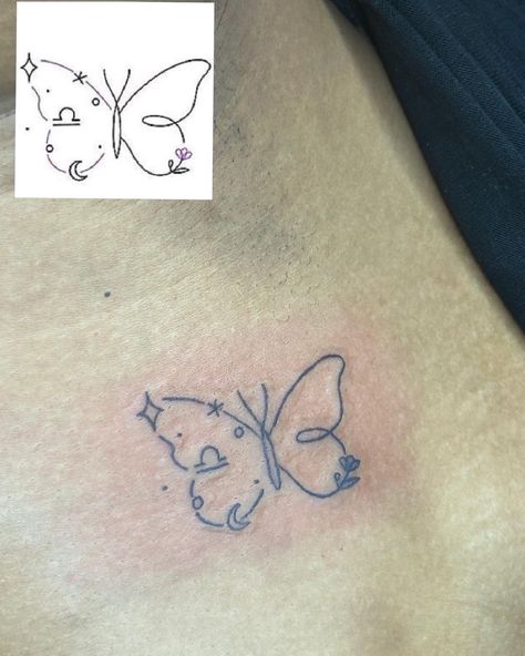 2 for $80 deal !!! Link in Bio to book #tinytat #tattoo #pmu #pinterest #butterflies #lady #libra #black #fyp #procreate #special #explore Kawaii Tattoos, Libra Tattoos, Libra Tattoo, Kawaii Tattoo, Tattoo Inspo, Tatting, Link In Bio, Butterflies, Tattoos