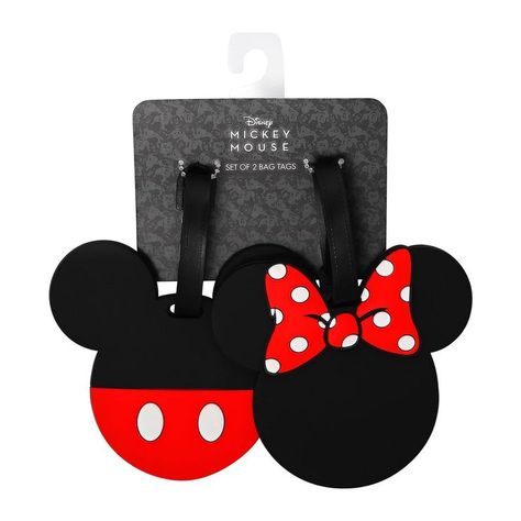 Disney Mickey & Minnie 2pc Rubber Luggage Tag in 2021 | Disney luggage tags, Disney mickey, Disney Mickey Mouse Luggage, Disney Luggage Tags, Minnie Mouse Bag, Disney Luggage, Luggage Stand, Disney Mickey And Minnie, Disney Designs, Disney Colors, Mickey And Minnie Mouse