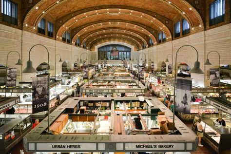 This Stand In The Cleveland West Side Market Is Famous For Their Mouthwatering Beef Jerky Cleveland West Side Market, Travel Quiz, Downtown Cleveland, Ohio Travel, Rust Belt, Travel Facts, Cleveland Ohio, West Side, Food Tours