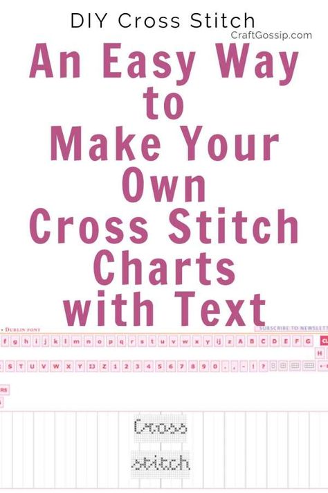 An Easy Way to Make Your Own Cross Stitch Charts with Text – Cross-Stitch Christian Cross Stitch Patterns Free, Christian Cross Stitch Patterns, Cross Stitch Projects Ideas, Word Patterns, Unique Cross Stitch, Christian Cross Stitch, Cross Stitch Tutorial, Cross Stitch Quotes, Cross Stitch Fonts