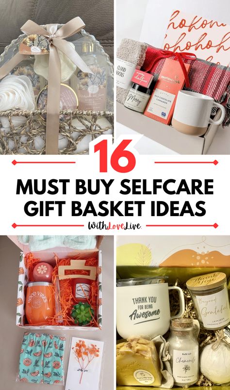 Looking to gift some relaxation? 🧖‍♀️💝 Check out these amazing self-care gift basket ideas, filled with skincare, candles, and cozy treats! Perfect for birthdays, holidays, or just because. Don’t forget to save this pin for your next gift-giving inspiration! 📌✨ Divorce Basket Gift Ideas, Spa Basket Ideas For Women, Selfcare Gift Basket, Spa Basket Ideas, Skin Care Basket, Essential Oil Gift Basket, Gift Baskets Ideas, Care Basket, Spa Basket