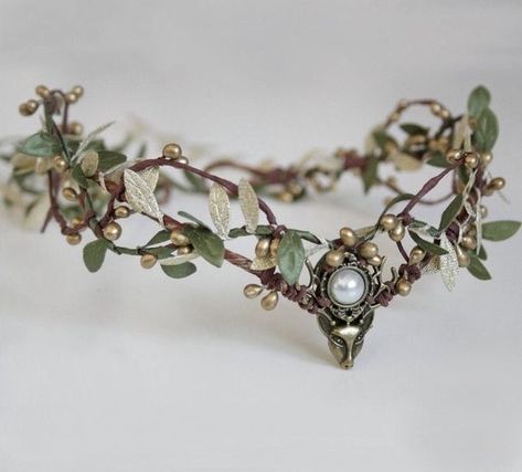 Elven Headpiece, Woodland Tiara, Elf Tiara, Elven Crown, Elven Tiara, Boho Tiara, Festival Crown, Woodland Crown, Elven Princess