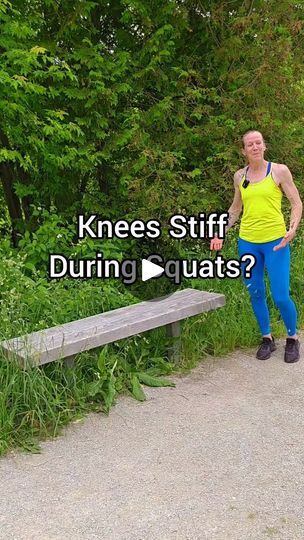 16K views · 1.1K reactions | I didn't fully understand the impact that stiff knees would have on my daily life... until I had stiff & painful knees.

After I tore meniscus in 2021, stairs & squats were my nemesis.

Our joints are incredibly resilient, and with consistency & persistence, we can regain our range of motion.

My absolute favorite exercises for helping our knees become stronger and bend are:

1️⃣ "Split squats" to develop strength & flexibility of the quadriceps muscles
👉 this is a great exercise to start with, particularly if we're not able to bend our knees much beyond 90 degrees (yet 😁)
👉 make sure to set the yoga block target at a height that no knee discomfort is felt; lower the height of the yoga block target as quadricep muscle strength & flexibility improves

2️⃣ "1/ Knee Discomfort, Stiff Knee, Strength Mobility, Split Squats, Become Stronger, My Daily Life, Split Squat, Yoga Block, Coach Me