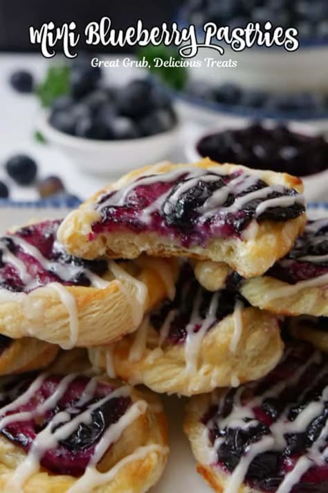 Mini Blueberry Pastries