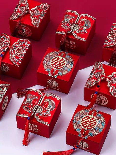 Chinese New Year Food, Fancy Packaging, Box Packaging Design, Food Packaging Design, Red Envelope, Romantic Gifts, Tea Ceremony, Food Packaging, Book Photography