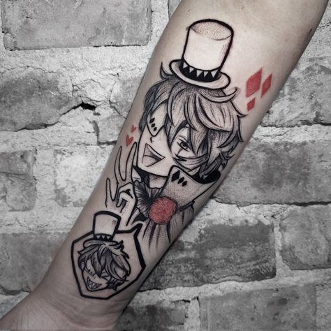 Bsd Inspired Tattoos, To The Stray Dogs Tattoo, Bungo Stray Dogs Tattoo Ideas, Chuuya Tattoo, Bungou Stray Dogs Tattoo, Dazai Tattoo, Bungo Stray Dogs Tattoo, Bsd Tattoo, Mystical Tattoos