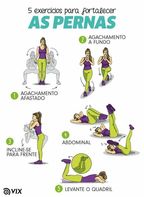 Exercícios perfeito para fazer em casa. Exercício para fortalecer as pernas, simples e fácil de fazer na comodidade da sua casa. Google Fit, Beginner Meal Planning, Best Detox, Gym Routine, Gym Workout For Beginners, Preschool Learning Activities, Yoga For Kids, Fitness Workout For Women, Wellness Fitness