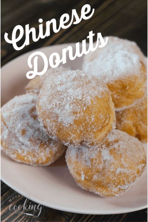 Chinese Sugar Donuts Recipe, Chinese Donut Recipe, Chinese Donut, Breakfast Buffet Table, Chinese Donuts, Donuts Recipes, Restaurant Meals, Buffet Dessert, Chinese Buffet