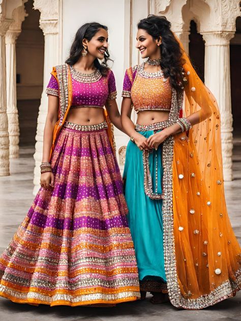 Lehenga outfit for Navaratri #Navarathri #Dandiya #lehenga #attires Lehenga Outfit, Lehenga