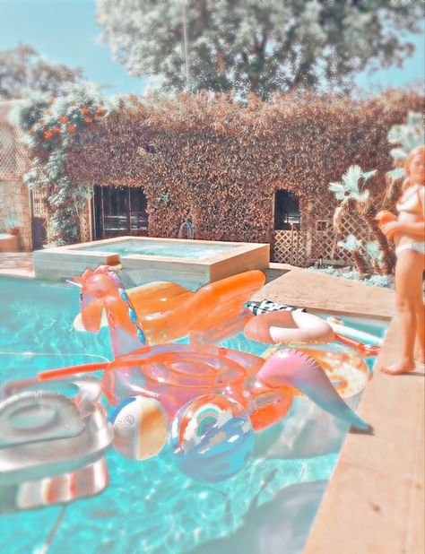 Edited by me Pfp For Zepeto, Party Appetizers Summer, Preppy Swimming, Pool Party Appetizers, Aesthetic Pool Party, Water Feature Pool, Pool House Floor Plans, Background Place Aesthetic, Zepeto Background Aesthetic Living Room