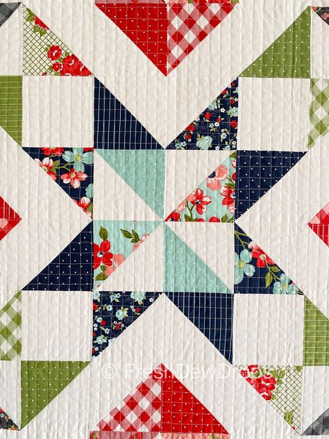 Fresh Dew Drops: New Quilt Pattern: Star Cross Cross Quilt Pattern, Quilt Pattern Design, Quilt Blocks Easy, Cross Quilt, Hanging Quilts, Scrappy Quilt Patterns, Easy Quilt, Barn Quilt Patterns, Patriotic Quilts