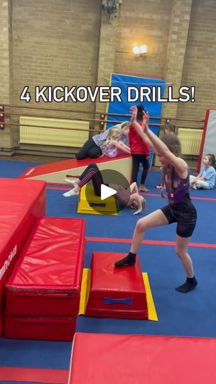 Gymnastics Floor Drills, Gymnastics Warm Ups, Back Walkover, Cheer Moves, Gymnastics Lessons, Gymnastics Drills, Preschool Gymnastics, Gymnastics Floor, Tumbling Gymnastics