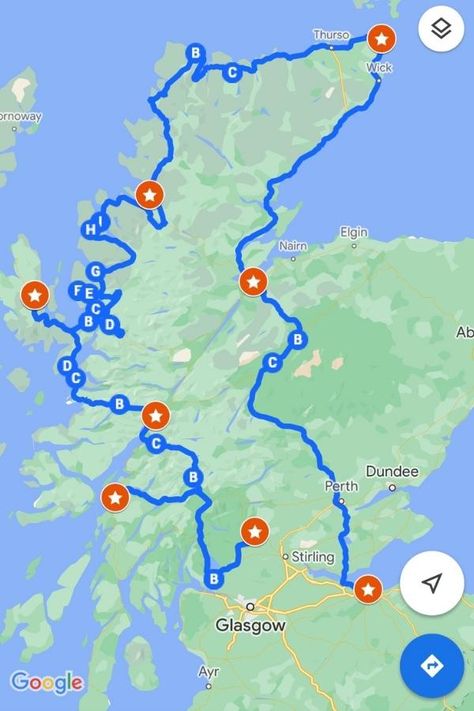 Best Scotland road trip itinerary (10, 14 & 18 day options) Scotland Itinerary 2 Weeks, Europe Road Trip Route, Scotland Road Trip Map, Uk Roadtrip, Scotland Nature, Road Trip Uk, Scotland Road Trip, Places In Scotland, Road Trip Map