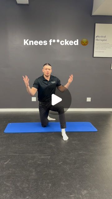 Uriah Celauro, PT, DPT on Instagram: "Knee pain f***king sucks 😡     Good news is you don’t need to be in pain 🤷🏻‍♂️    The vast majority of people with knee pain I see don’t have pain that originates from the knee, but often an issue somewhere in the chain like their foot/ankle or hip/pelvis that is the driver of their knee pain 😩    I like this move a lot because it works your core, hip, knee, and ankle together and forces you to hold the move for a prolonged time period which is great for pain desensitization as well as creating a “stronger connection” neuromuscularly 🤓       Try it out for 3 sets till fatigue/failure and let me know how it goes below ⬇️         What kind of videos should I post next? 👀          #kneepain #neckpain #lowbackpain #shoulderpain #sciatica     #hippain Pain Behind The Knee, Knee Pain Relief Remedies, Sore Knees, Swollen Knee, Pain Relief Remedies, Bad Knees, Ankle Pain, It Band, Knee Pain Relief