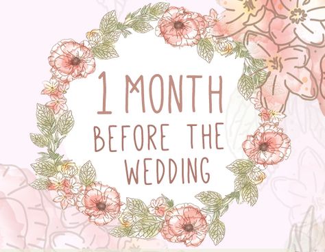 Can you believe it? Only 1 month until your wedding day! Checkout this super helpful infographic to make sure everything goes smoothly on your big day! Wedding Countdown Quotes, Countdown Quotes, Wedding Captions, Wedding Countdown, Dream Destination Wedding, Planning Checklist, Everything Goes, Wedding Planning Checklist, Wedding Quotes