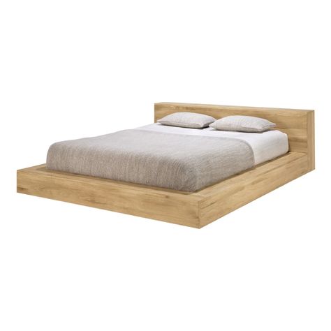 Ethnicraft Madra Bed | Design Public Beam Bed, Ethnicraft Bed, Good Nights, Oak Beds, Bedroom And Office, Floor Bed, Bed Slats, Oak Color, Platform Bed Frame