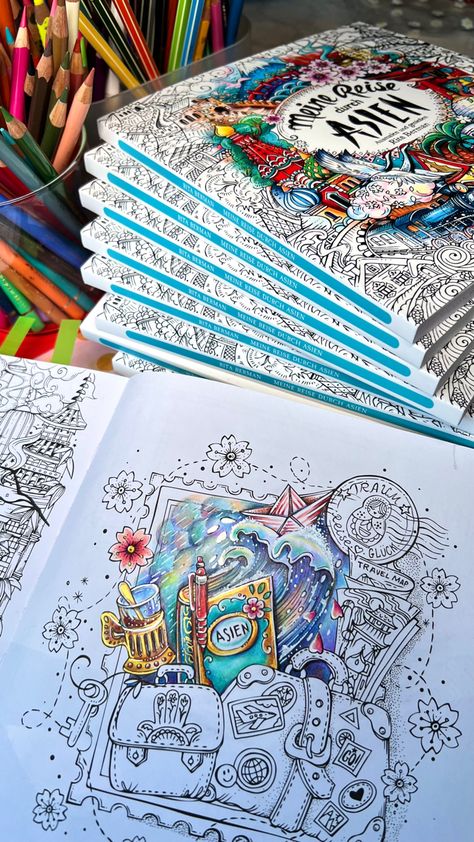 Coloring Book Cover, Colorful Books, Creative Haven Coloring Books, Fathers Day Coloring Page, Stay Creative, Coloring Books For Adults, Have Patience, Mario Coloring Pages, Rita Berman