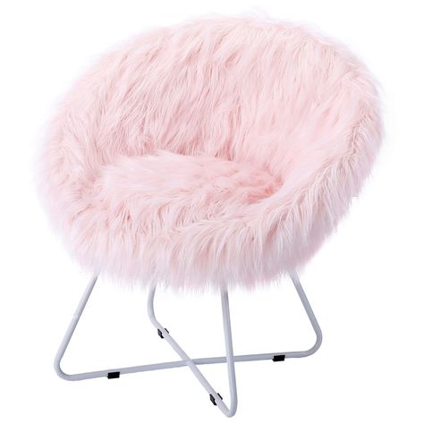 Pink Chair For Bedroom, Kids Fluffy Desk Chair, Pink Fluffy Chairs, Cute Fluffy Chairs, Pink Comfy Chair, Cute Pink Chair, Pink Fluffy Chair, Soft Chairs For Bedroom, Pink Bedroom Chair