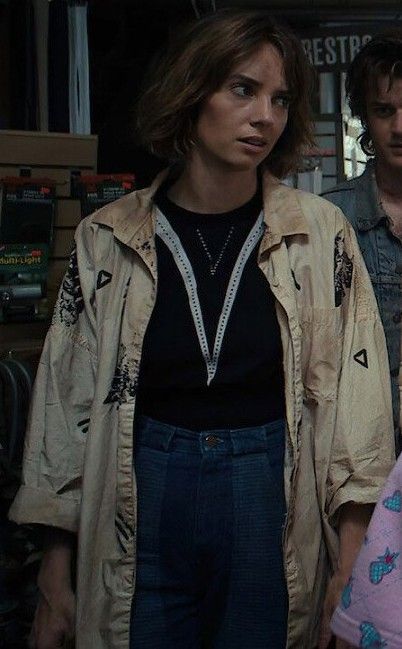 Robin Outfit Stranger Things, Robin Costume Stranger Things, Stranger Things Robin Outfit, Steve And Robin Costume, Robin Stranger Things Outfit, Scoop Troop, Alessia Trunfio, Steve And Robin, Robin Outfit