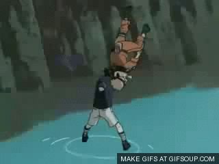 luta-naruto-vs-sasuke-02-o.gif (320×240) Walking On Water, Naruto Vs Sasuke, Nerd Life, Naruto, Walking, Gif, Water