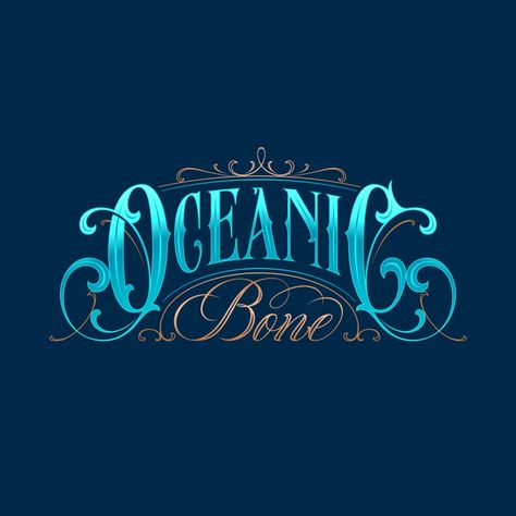 Nautical Typography, Sea Typography, Ocean Typography, Wave Typography, Nirmana 2d, Ocean Font, Ocean Creatures Art, Sea Logo, Website Graphics