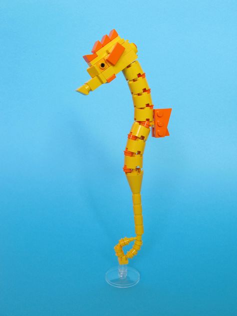 Seahorse Sam Animal, Lego Underwater, Lego Fish, Lego Creatures, Lego Hospital, Lego Beach, Lego Play, Lego Club, Construction Lego