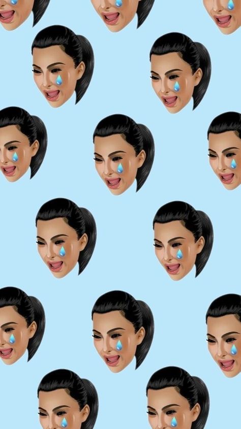 Kimoji Wallpaper, Kardashian Mood, Kardashian Wallpaper, Kim Kardashian Wallpaper, Mean Girls Aesthetic, Family Wallpaper, Looks Kylie Jenner, Tumblr Backgrounds, Iconic Wallpaper