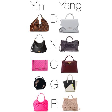 Handbags for the Image Archetypes by thewildpapillon on Polyvore featuring polyvore, fashion, style, Givenchy, Gucci, Balenciaga, HermÃ¨s, Dolce&Gabbana, Chanel and Marc by Marc Jacobs Soft Classic Kibbe, Kibbe Romantic, Soft Dramatic, Clear Winter, Gamine Style, Gucci Balenciaga, Soft Gamine, Dramatic Classic, Bright Winter