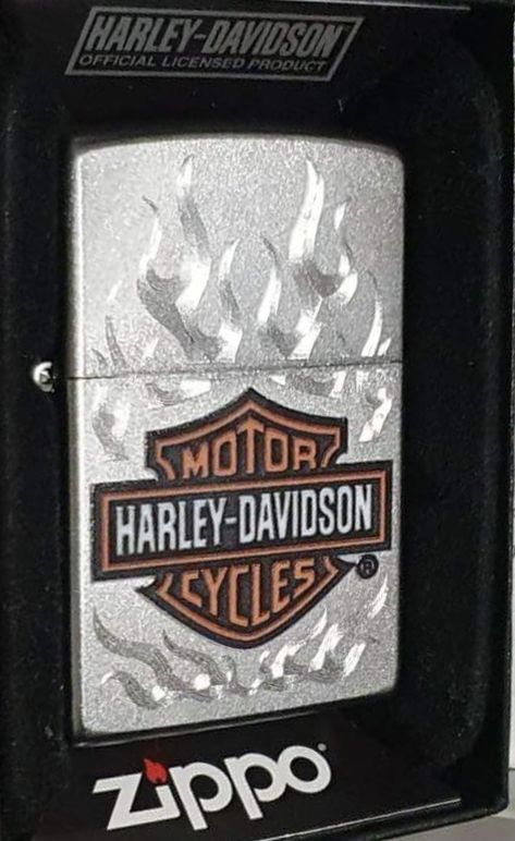 Zippo Harley Davidson, Windproof Lighter, Harley Davidson Motor, Flame Design, Barrel Hinges, Zippo Lighter, Motor Harley Davidson Cycles, American Brand, Copper Finish