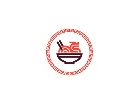 Chinese Food Logo Design, Sashiko Ideas, Chinese Logo, Food Logo Design, Food Branding, Cleaning Logo, Brand Guide, Logo Restaurant, Modern Logo Design