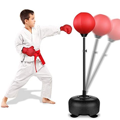 Rovtop Kids Punching Bag for Kids Punching Bag Stand, Kids Punching Bag, Freestanding Punching Bag, Kids Punch, Boxing Bags, Sport Boxing, Heavy Bags, Punching Bag, Bag Stand