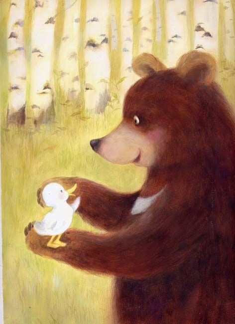 Lee ji-yeon Bear And Duck, Bear Artwork, Bear Illustration, We Bear, Bear Pictures, Childrens Illustrations, Children's Book Illustration, Animal Illustration, Animals Friends