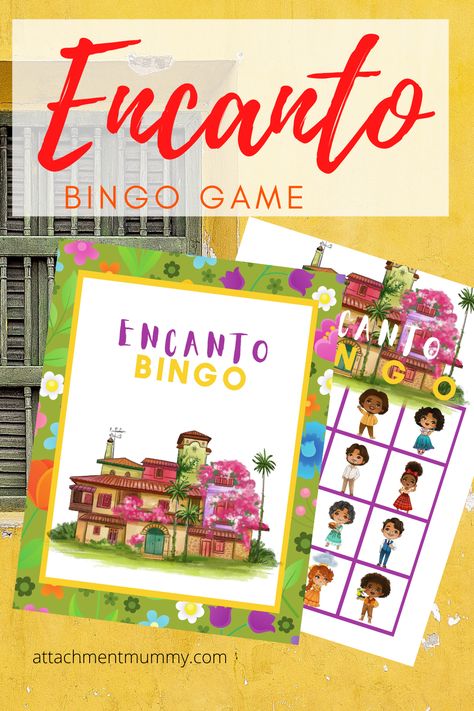 Encanto Activities For Kids, Encanto Crafts For Kids, Encanto Games, Encanto Party Games, Encanto Crafts, Disney Bingo, Party Games Diy, Disney Camp, Encanto Theme