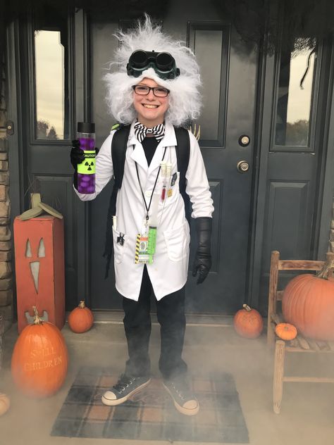 Lab Rat Costume, Mad Scientist Costume Men, Frankenstein Costume Kids, Mad Scientist Halloween Costume, Mad Scientist Costume, Scientist Costume, Career Costumes, Fancy Dress Costumes Kids, Mad Scientist Halloween